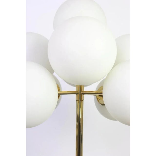 1960s Swiss Atomic Brass Table Lamp, 1960s For Sale - Image 5 of 10