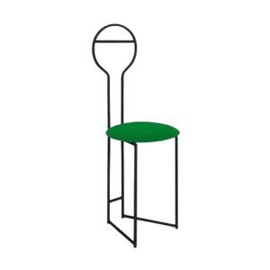 Joly Cardrobe in Black with High Back by Colé Italia