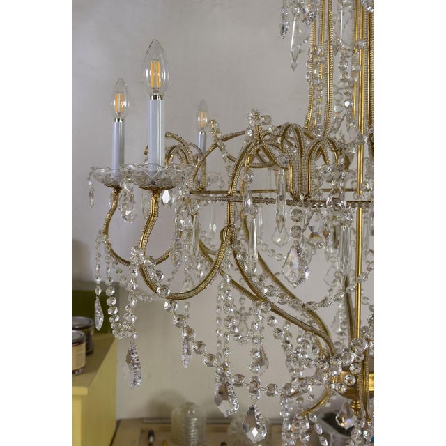 1980s Vintage Chandelier, 1980s For Sale - Image 5 of 16
