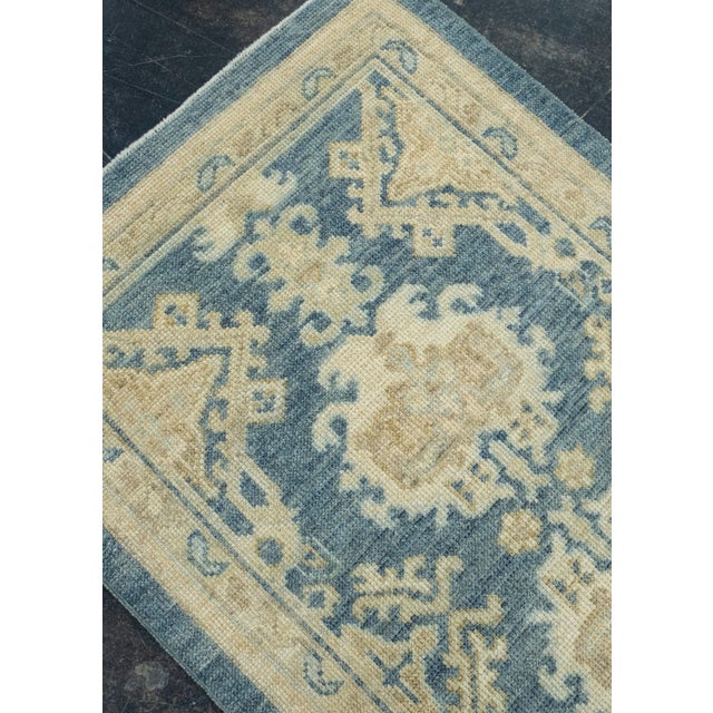 Early 21st Century Turkish Oushak Runner Rug 2'11" x 10'1" #17608 For Sale - Image 5 of 8