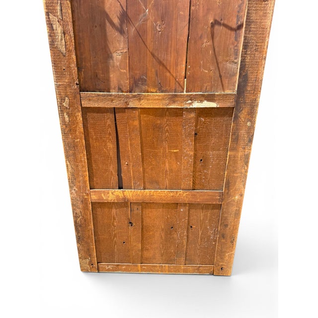 Wood Pair of 19th Century French Painted and Giltwood Trumeau Mirrors For Sale - Image 7 of 9