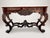 Brown 20th Century Louis Philippe Console Tables with White Marble Tops, 1890s, Set of 2 For Sale - Image 8 of 12