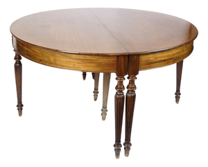 Antique Dining Table in Mahogany,1840s