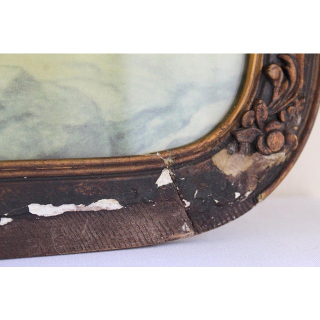 1920s Antique Religious Portrait Diptych – Christ Child & Christ in Gethsemane For Sale - Image 14 of 14