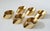Napkin Rings 24k Gold-Plated For Sale In Miami - Image 6 of 11