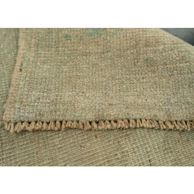Turkish Mini Rug Oriental Hand Knotted Vintage Rug 1'7" x 3'4" #21151 For Sale In Houston - Image 6 of 8