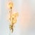Large Mid-Century Gilt Brass & Crystal Flower Shape Wall Lights from Palwa, Germany, 1960s, Set of 2 For Sale - Image 6 of 11