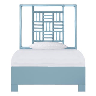 Finn Standard Bed Twin - Pool Blue For Sale