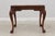 Pair Chippendale Tooled Leather Mahogany Lamp Tables For Sale In Philadelphia - Image 6 of 14