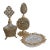 1960s Stylebuilt n.y. 24k Gold-Plated Vanity Suite - 3 Pieces For Sale
