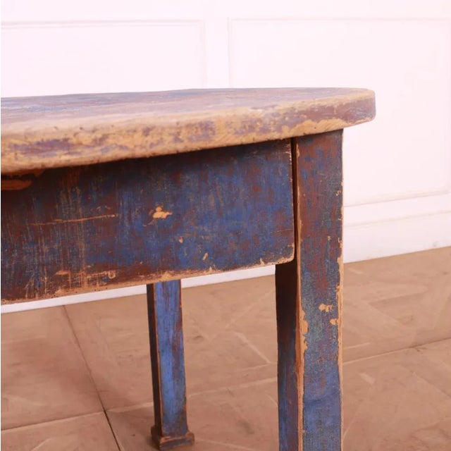 French Painted Dining Table For Sale - Image 6 of 7