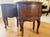Brown Pair of 1940s Hooker Furniture Seven Seas Oval Drum Accent Cabinet Side Tables For Sale - Image 8 of 15