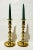 Metal Lovely Pair of Baldwin Brass Candlesticks Candle Holders For Sale - Image 7 of 7