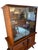 Brown Italian Display Case, 1950s For Sale - Image 8 of 15