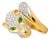 18k Panther Ring, Size 6.5 For Sale