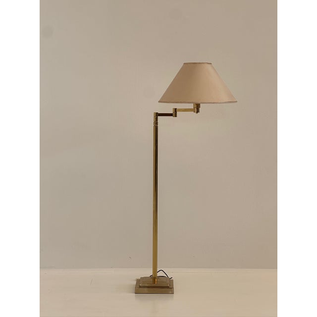 Brass Floor Lamp, 1980s For Sale - Image 12 of 12
