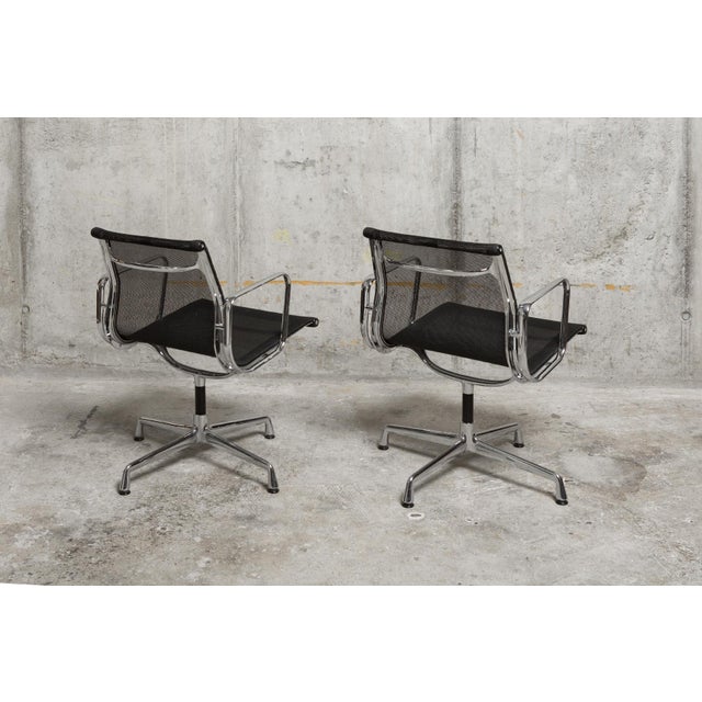 Mid-Century Modern EA108 Swivel Chairs by Ray and Charles Eames for Vitra, 2006, Set of 2 For Sale - Image 3 of 15