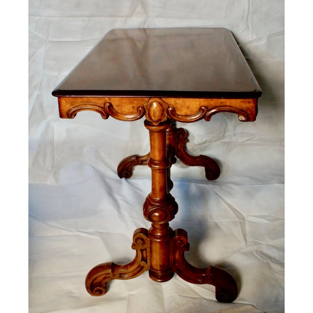 Victorian Walnut Serving Table, 1860s For Sale - Image 9 of 18