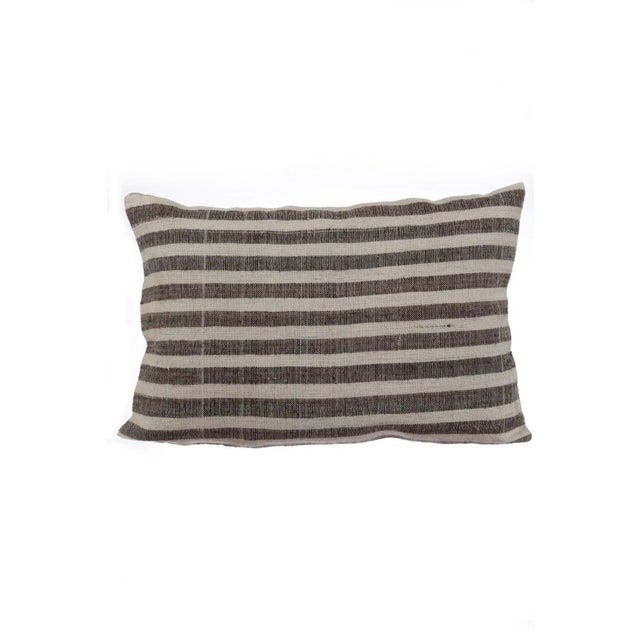 Striped Kilim Pillow Cover For Sale - Image 4 of 4
