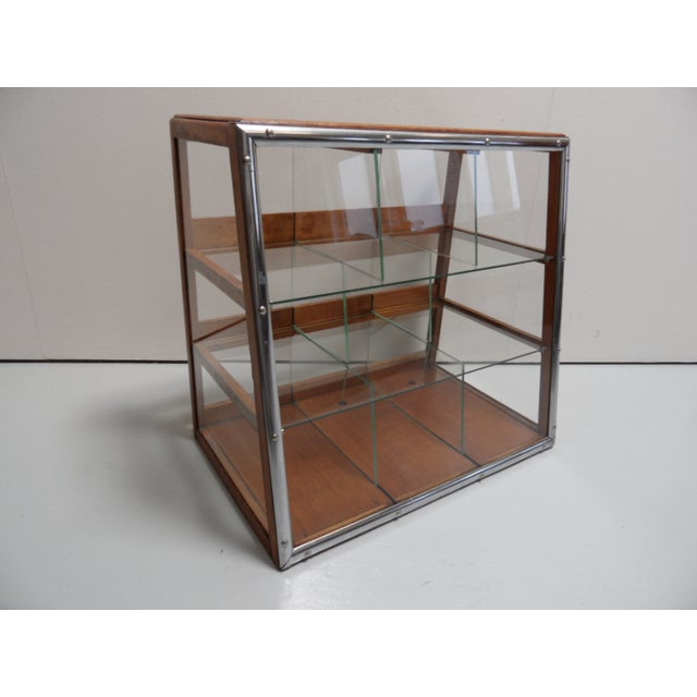 Vintage Dutch Bakery Display Cabinet, 1930s For Sale - Image 17 of 17