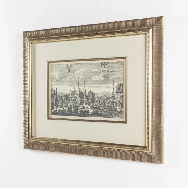 Contemporary Temple Ca Thedrale Framed Architectural Black and White Print For Sale - Image 3 of 4