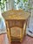 Vintage Hexagonal Rattan Side Table with Original Label, 1980 For Sale - Image 9 of 14