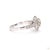 Antique Design 1.07 Carat Old European Cut Diamond Gold Ring, Size 6.5 For Sale - Image 9 of 9