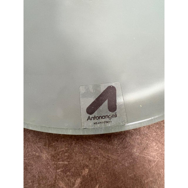 Olimpia Floor Lamp in Brass and Glass by Antonangeli, 1980s For Sale - Image 14 of 15