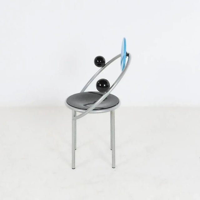 Memphis First Chair by Michele De Lucchi for Memphis Milano, 1983 For Sale - Image 3 of 9
