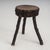 Rustic Rustic Hand-Crafted Wooden Stool, 1960s For Sale - Image 3 of 14