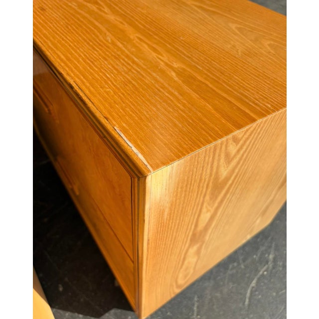 Henredon Scene Two Burl Nightstand Pair For Sale - Image 14 of 14