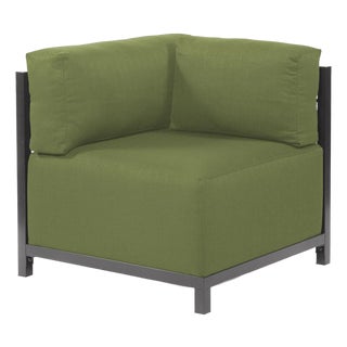 Axis Corner Chair Seascape Moss Titanium Frame For Sale