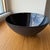 Metal MCM Krenit Bowl by Herbert Krenchel, 6.5" Diameter, Black on Black Enamel Coated For Sale - Image 7 of 10