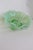 Mid 20th Century Jefferson Glass Meander Fluted Green Opalescent Candy Dish 3 Foot 4569b For Sale - Image 5 of 14