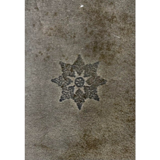 1970s Attributed to Maitland-Smith Embossed Leather Goat Head Coffee Table For Sale - Image 9 of 9