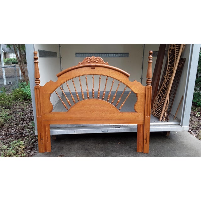 Victorian Lexington Spindle Headboard Chairish