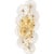 Julie Neill for Visual Comfort Signature Gianna 21" Layered Sconce in Hand-Rubbed Antique Brass with Gold Fleck Glass For Sale - Image 9 of 15