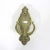 Vintage Art Nouveau Style Solid Brass Door Knocker, Ornate For Sale - Image 6 of 8