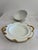 White Early 20th Century Haviland & Co. Limoges Gold Gilt Domed Butter Dish For Sale - Image 8 of 11