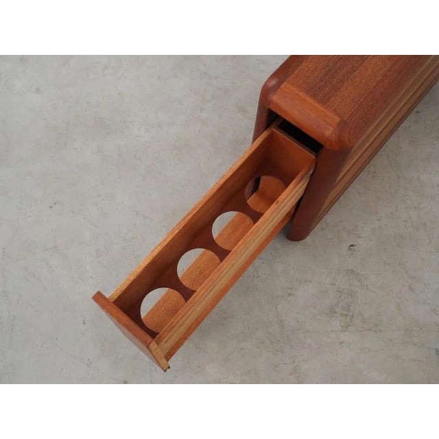 Teak Bar Cabinet, Denmark, 1970s For Sale - Image 10 of 11