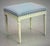 Early 20th Century Antique Gustavian Ottoman in Wood and Textile, 1900 For Sale - Image 5 of 5