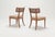 Brown Set of Eight Edward Wormley for Dunbar Curved-Back Dining Chairs, 1948 For Sale - Image 8 of 13