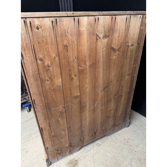 Antique Pine Larder Cabinet, 1880 For Sale - Image 6 of 10