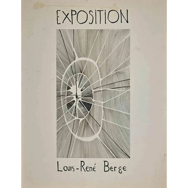 Louis-Rene Berge Exhibition is a vintage poster realized in the Mid-20th Century. Offset print realized in the occasion of...