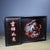 Vintage Chinese Rosewood Mother-of-Pearl Inlay Tea Tray With Sliding Compartment, Twin Foo Lions For Sale In Los Angeles - Image 6 of 9