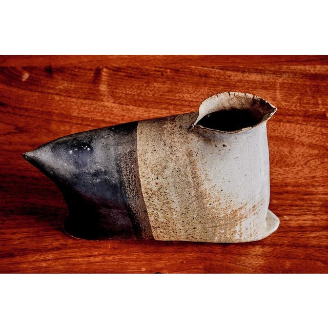 1970s Brutalist Studio Pottery Vase by the Terry Pottery, 1970s For Sale - Image 5 of 10