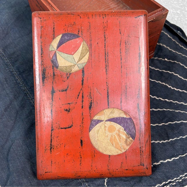 1950s Vintage Japanese Writing Box, 1950s For Sale - Image 5 of 12
