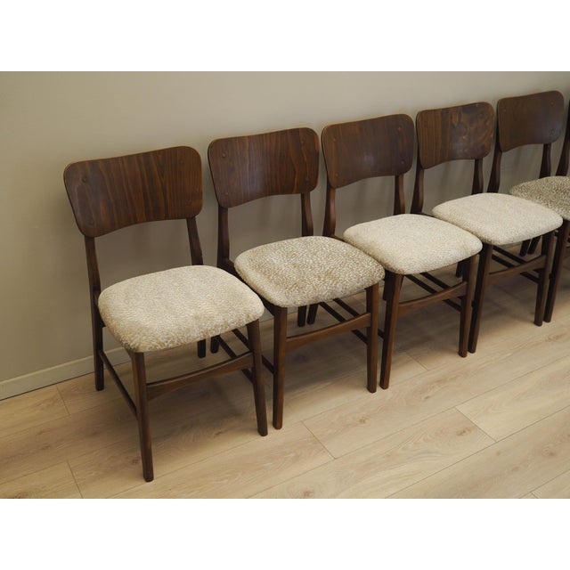 Beige Danish Chairs, 1960s, Set of 6 For Sale - Image 8 of 18