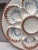 French 19th Century Majolica Oyster Plate Longchamp For Sale - Image 3 of 4