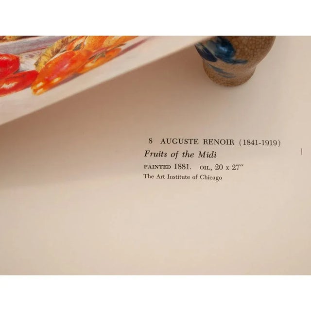 Pierre-Auguste Renoir 1950s After Auguste Renoir "Fruits of the Midi" First Edition Photogravure For Sale - Image 4 of 7